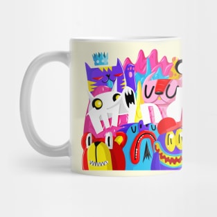 quarantine doodle gang Mug